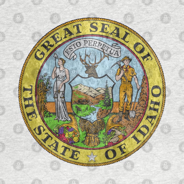 Idaho State Flag by FullOnNostalgia